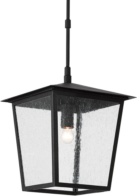 Currey & Company 9500-0001 Bening Midnight Outdoor 14" Hanging Light