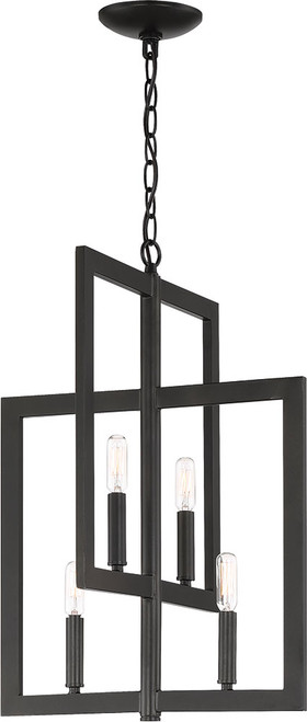 Craftmade 44934-ESP Portrait Contemporary Espresso 15.5" Foyer Light Fixture
