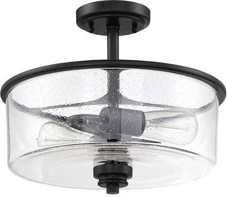 Craftmade 50552-FB Bolden Flat Black Flush Mount Lighting