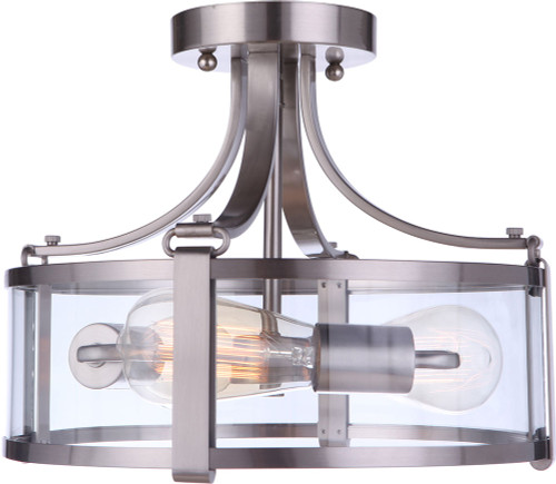 Craftmade 55353-BNK Elliot Contemporary Brushed Polished Nickel Ceiling Lighting Fixture