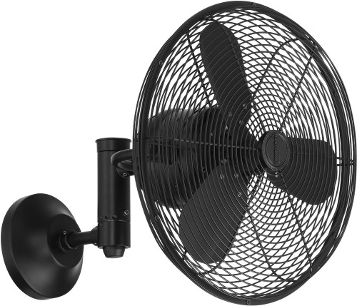 Craftmade BW414FB3 Bellows IV Flat Black 14" Ceiling Fan