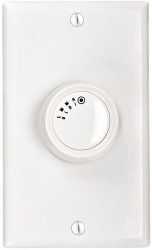 Craftmade CM-4SDH White Speed Rotary Fan Control