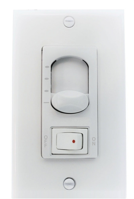 Craftmade CM-8W White Fan Light Control