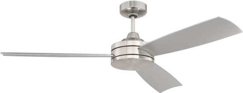 Craftmade INS54BNK3 Inspo Modern Brushed Polished Nickel 54" Ceiling Fan
