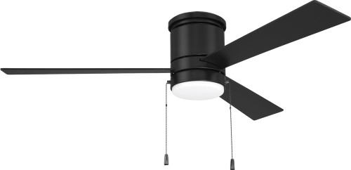 Craftmade MCYH52FB3-PC McCoy Modern Flat Black LED 52" Ceiling Fan