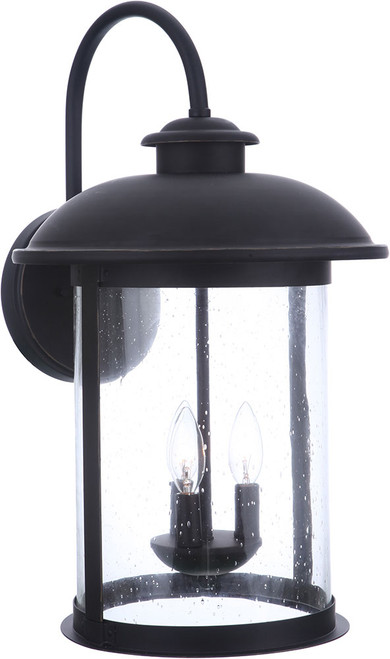 Craftmade ZA3234-DBG O'Fallon Traditional Dark Bronze Gilded Exterior Wall Sconce