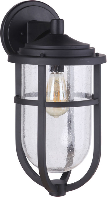 Craftmade ZA4724-MN Voyage Contemporary Midnight Outdoor Lamp Sconce