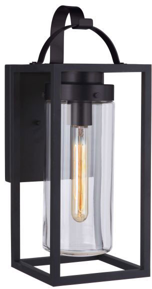 Craftmade ZA4824-MN Neo Modern Midnight 8" Exterior Sconce Lighting