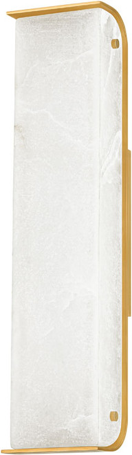 Corbett 448-18-VB Hera Modern Vintage Brass LED Light Sconce