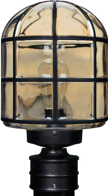Costaluz 341756-POST 3417 Series Modern Black Exterior Post Light