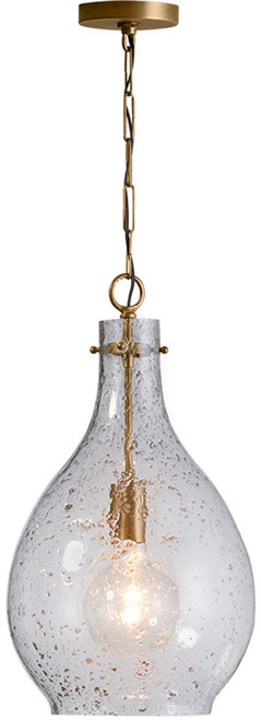 Capital Lighting 333813PA-472 Contemporary Patinaed Brass Mini Pendant Hanging Light