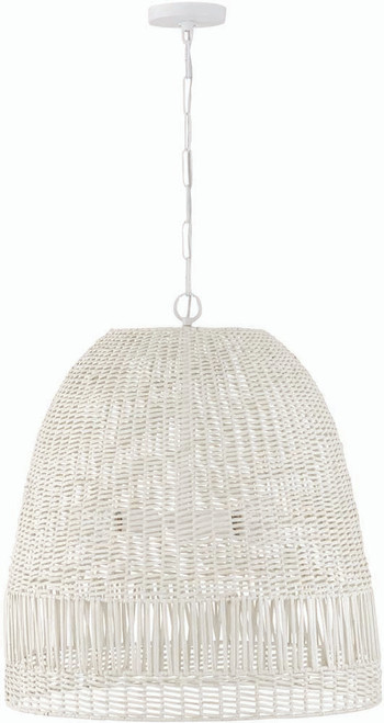 Capital Lighting 347533HH Naomi Modern Chalk White Drop Lighting Fixture