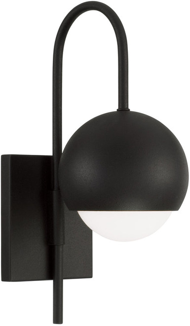 Capital Lighting 651611BI Dolby Modern Black Iron Lighting Wall Sconce