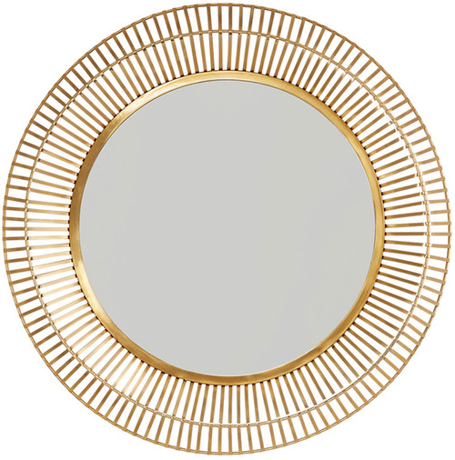 Capital Lighting 734006MM Matte Gold Wall Mirror