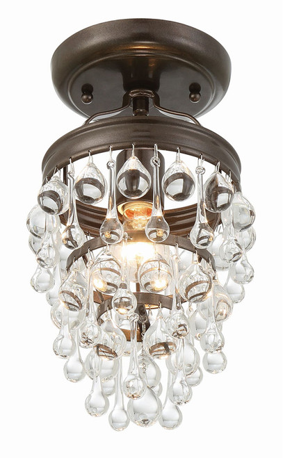 Crystorama 131-VZ_CEILING Calypso Contemporary Vibrant Bronze Ceiling Lighting Fixture