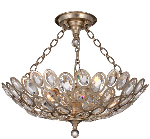 Crystorama 7584-DT_CEILING Sterling Distressed Twilight Ceiling Lighting