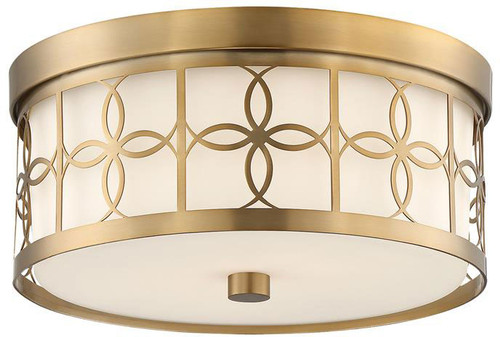 Crystorama ANN-2105-VG Anniversary Vibrant Gold Flush Mount Lighting
