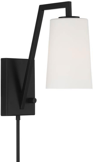 Crystorama AVO-B4201-MK Avon Modern Matte Black Wall Sconce Lighting