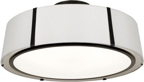 Crystorama FUL-907-BK_CEILING Fulton Modern Black Ceiling Lighting