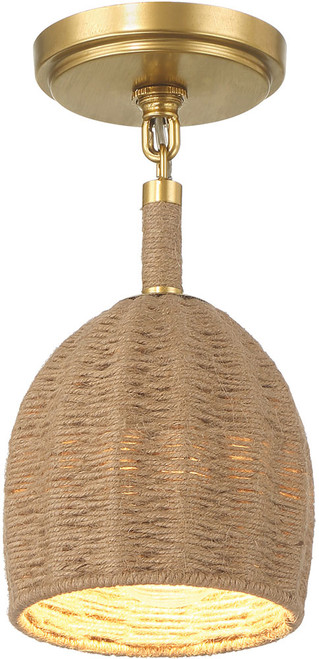 Crystorama JAC-10502-SG_CEILING Jace Modern Soft Gold LED Ceiling Light Fixture