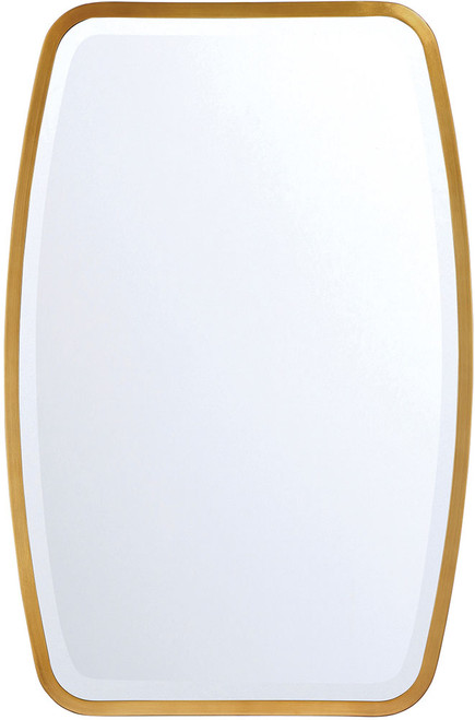 Crystorama LIN-M400-GA Lindee Modern Antique Gold Mirror