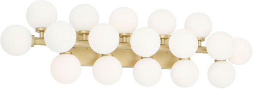 CWI 1020W36-17-602 Arya Modern Satin Gold LED Bathroom Lighting