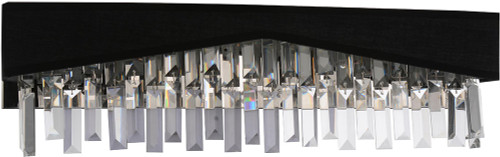 CWI 5674W24C-B Havely Chrome Halogen 24" Bathroom Vanity Light