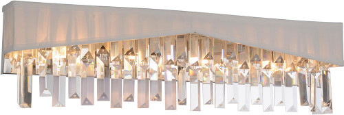 CWI 5674W24C-W Havely Chrome Halogen 24" Bathroom Sconce