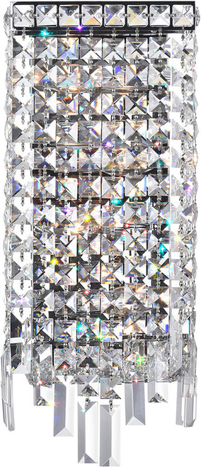 CWI 8031W7C Colosseum Chrome Light Sconce