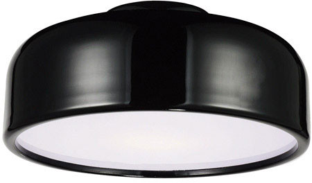CWI Lighting 9688C19-3-171 Campton Contemporary Black 19" Overhead Light Fixture