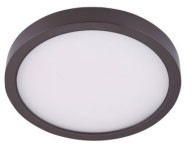 Cyber Tech C2211RD-DISK/BZ Modern Bronze LED Outdoor Flush Mount Lighting