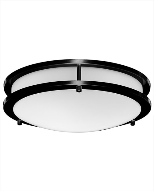 Cyber Tech C15SAT/BL-LED Contemporary Black LED Ceiling Lighting Fixture