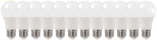 Cyber Tech LB60A-WW12PK LED Light Bulb (Set of 12)
