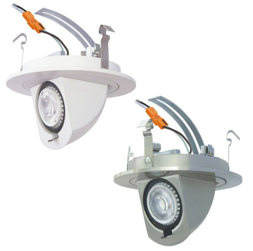 Cyber Tech LC7RT4-DD 4" Dimmable Pivoting Drop Down Can LED Can Light