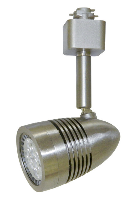 Cyber Tech TL7BTH-NS Modern Nickel Satin LED Bullet Style Track Lighting Head