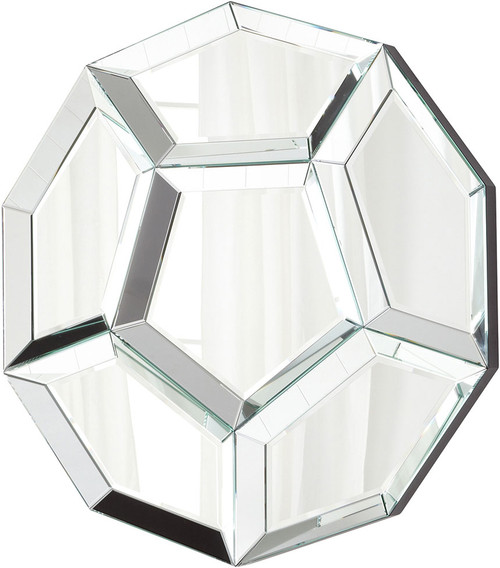 Cyan 06364 Hawaiian Garden Modern Clear Mirror