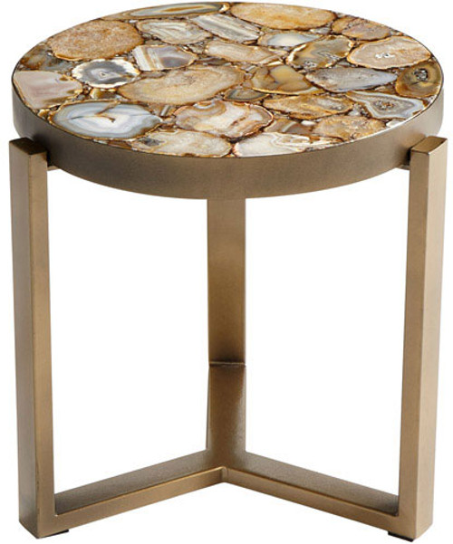 Cyan Design 08986 Sundance Modern Antique Brass Table