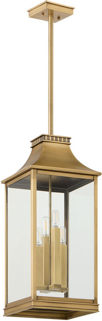 Cyan Design 11993 Salem Heritage Brass Outdoor Hanging Pendant Lighting