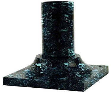 Dabmar BS250-VG Contemporary Verde Green Outdoor Large Pier Mount