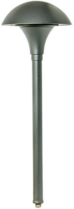 Dabmar D5606-LB6-40K-BZ Large Top Mushroom Modern Line Voltage Bronze LED Exterior Pathway Landscaping Light