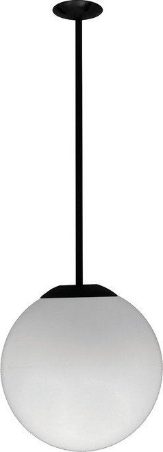 Dabmar D7500-24-LED-B Modern Black LED 24" Drop Ceiling Lighting