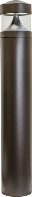 Dabmar D860-LB20-40K-BZ Modern Line Voltage Bronze LED Exterior Residential Landscape Lighting Bollard