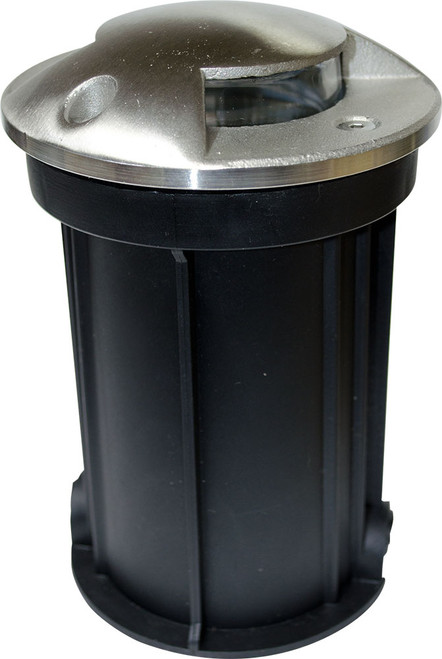 Dabmar LV320-SS316 Contemporary Stainless Steel Halogen Low Voltage Exterior In-Ground Well Lighting with PVC Sleeve