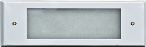 Dabmar LV614-W Contemporary White Interior / Low Voltage Exterior Recessed Step Lighting
