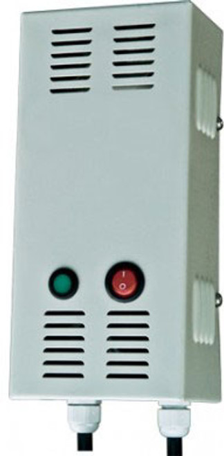 Dabmar LVT25-WHT Contemporary White Exterior LED 25W Watt Low Voltage Transformer with Power Cord