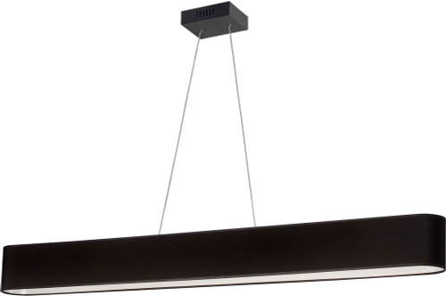 Dainolite AUB-R5030HP-MB-797 Aubrey Contemporary Black / White LED 51" Kitchen Island Lighting