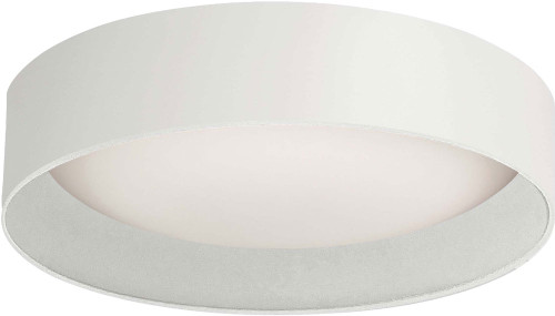 Dainolite CMN-1114LEDFH-MW Carmen Modern Matte White LED Overhead Lighting
