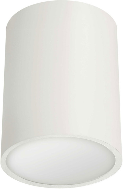 Dainolite ECO-C512-MW Echo Modern White / Frosted LED Flush Mount Light Fixture