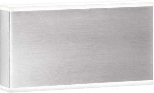 Dainolite EMY-105-20W-SC Emery Contemporary Satin Chrome / Frosted LED Wall Light Sconce