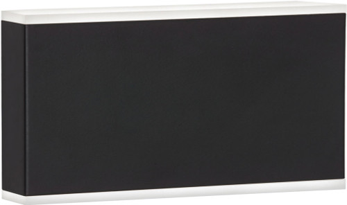 Dainolite EMY-105OD-20W-MB Emery Contemporary Matte Black LED Exterior Wall Lamp